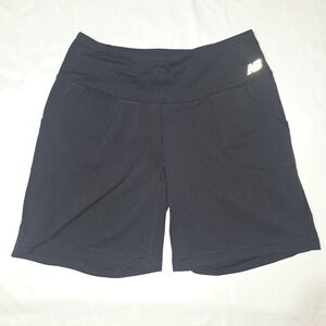 New Balance Premium Performance Shorts, Black, Women's Small, pre-owned